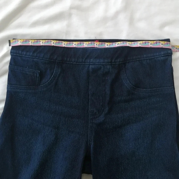 Spanx Jean-ish Ankle High Rise Jean Leggings in Twilight Rinse Medium (Fits 6-8) - Picture 13 of 16